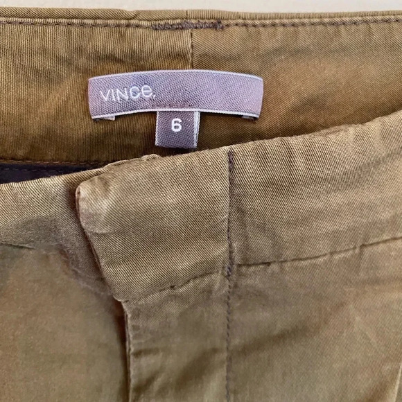 Vince Women’s Front Crop Chino Jogger Pants - Picture 7 of 7